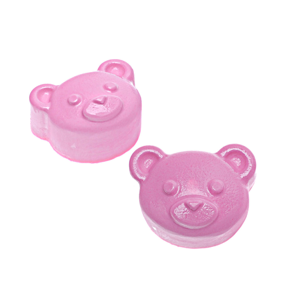 Molde de Silicone 959 - Rosto de Urso Médio 3,5cm