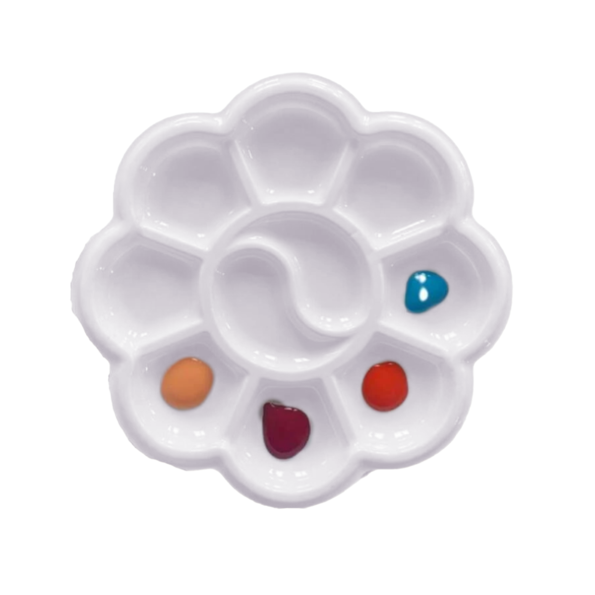 Paleta de Cores Descartáveis Godê para Pintura artística