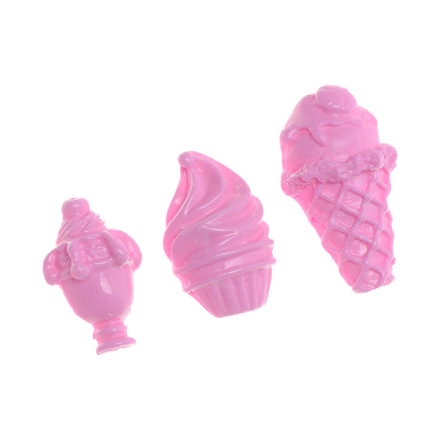 Molde de Silicone 728 - Trio de Sorvetes Pequenos