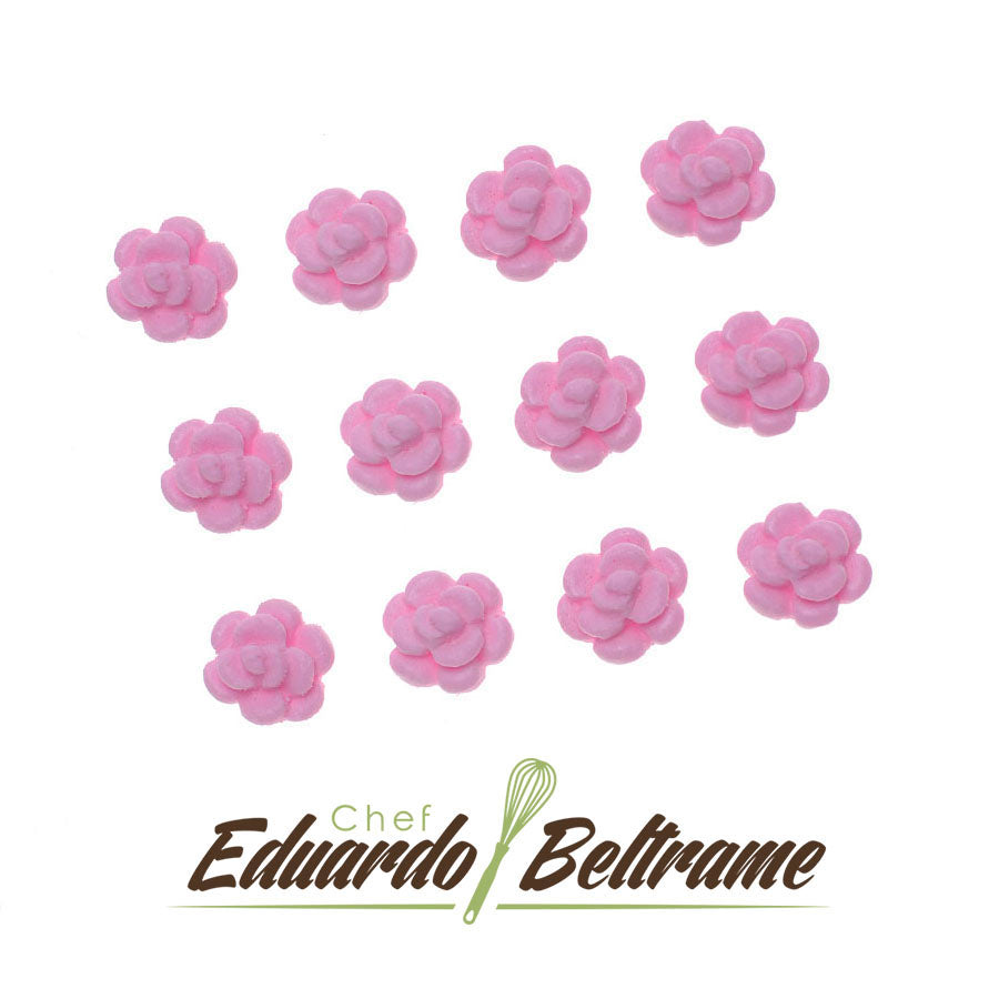 Molde de Silicone 665 - Buquê de Rosinhas - 12 Mini Rosas - EB