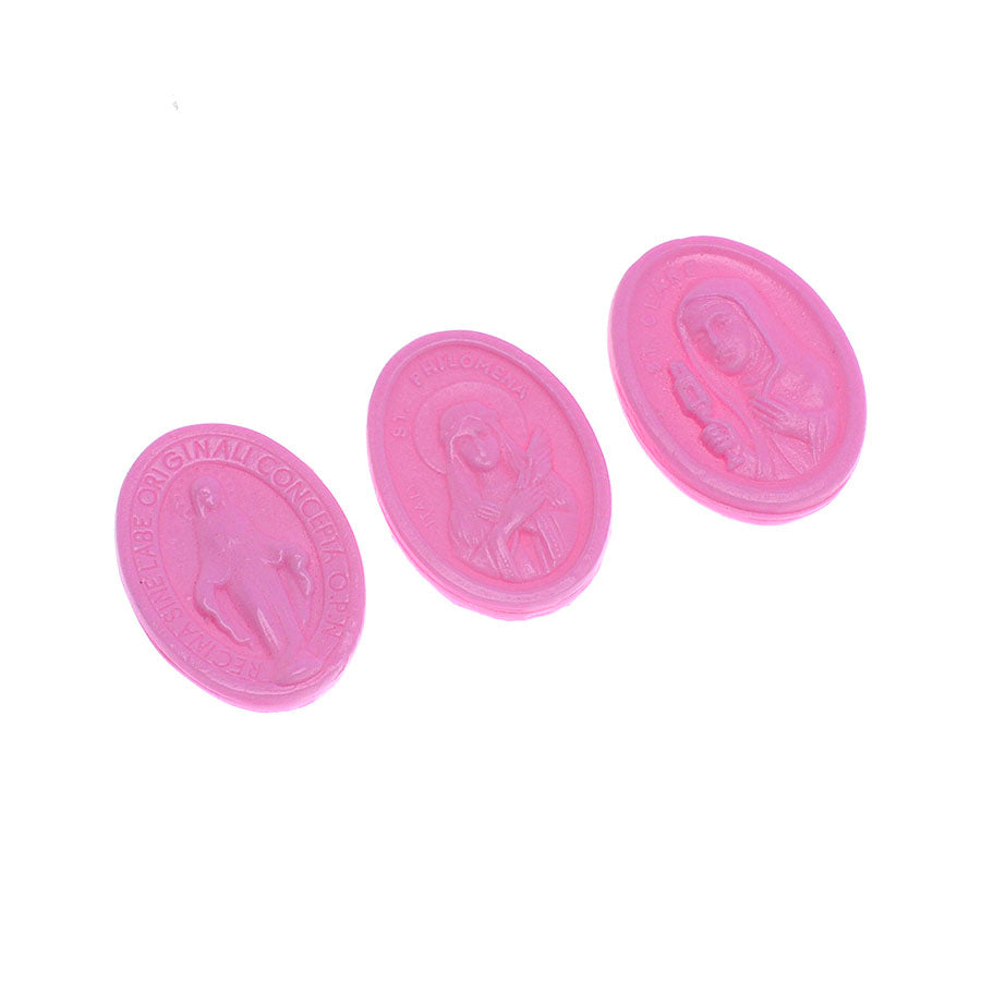 Molde de Silicone 436 - Santinhos St - Clara