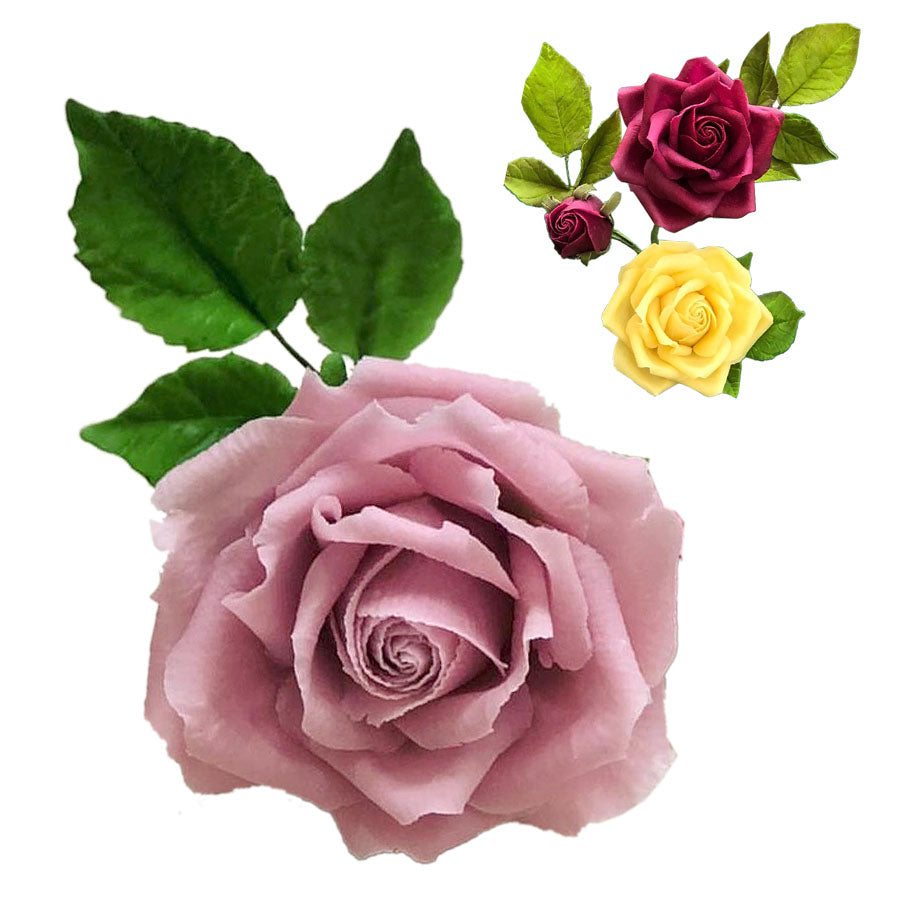 Molde de Silicone 548 - Marcador de Rosa CD