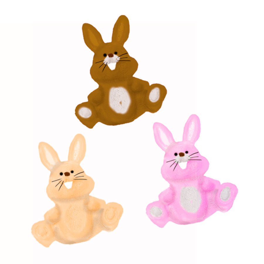 Molde de Silicone 274 - Trio de Coelhinhos SS