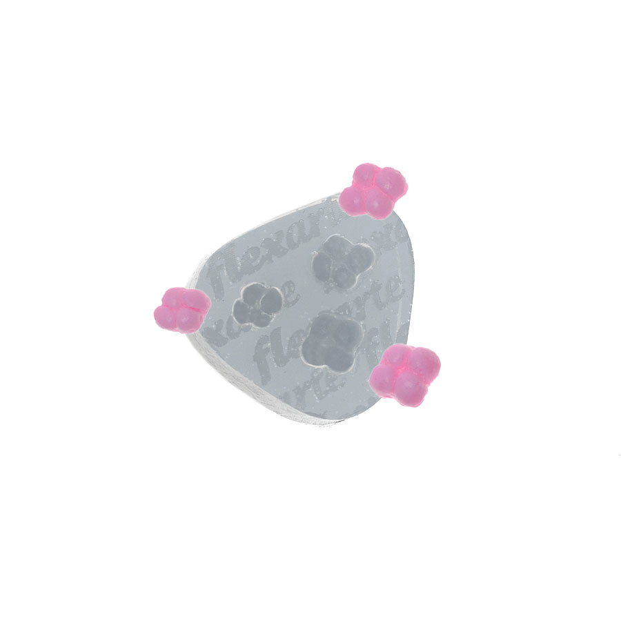 Molde de Silicone 714 - Trio de Miolinhos da Orquídea