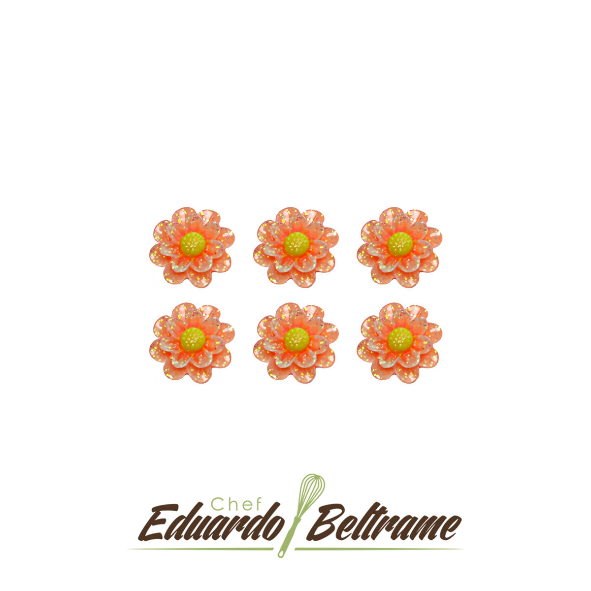 Molde de Silicone 932 - Sexteto de Florzinhas Shannon - EB