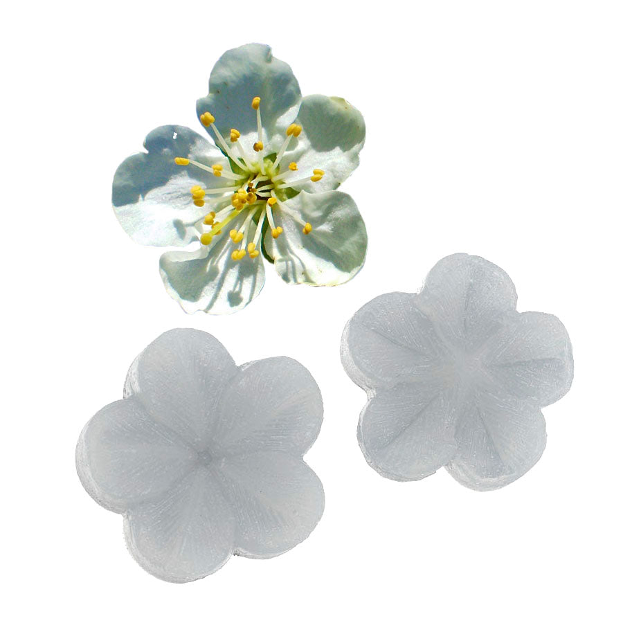 Molde de Silicone 822 - Marcador de Flor de Ameixa - Plum Blossom
