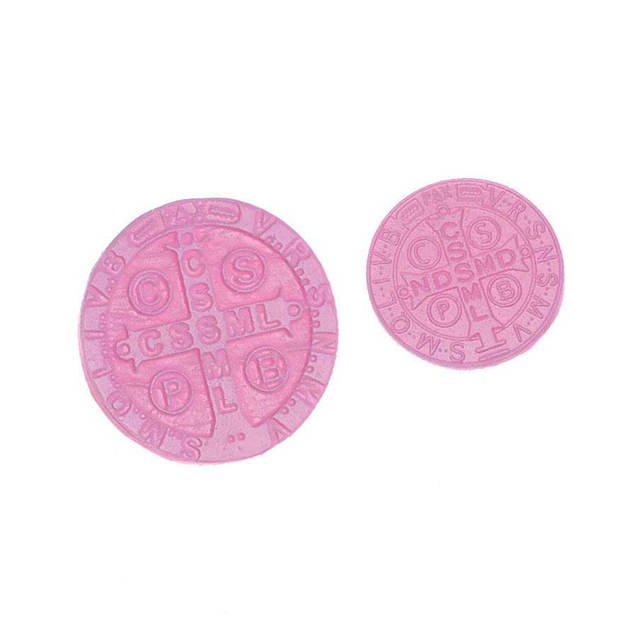 Molde de Silicone 530 - Medalhinhas de São Bento