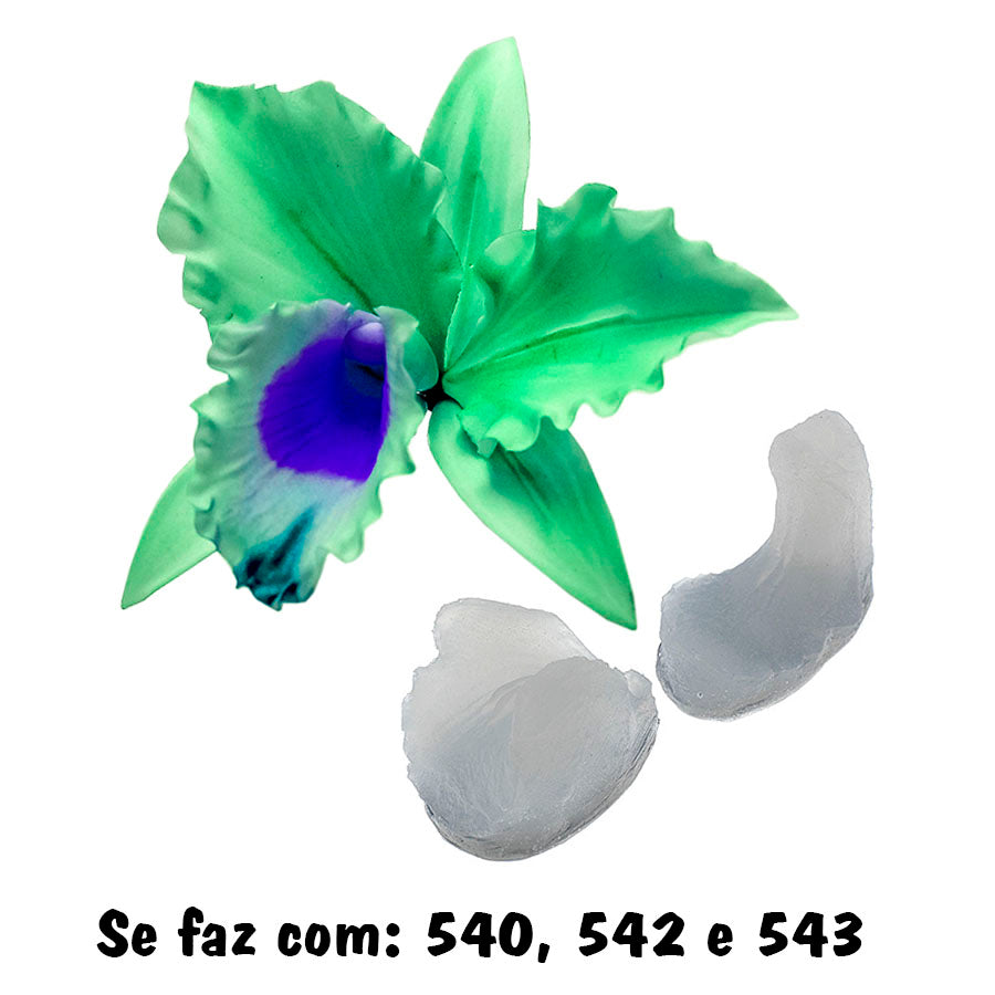 Molde de Silicone 542 - Marcador de Orquídea Central