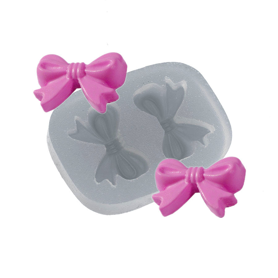 Molde de Silicone 217 - Laço Duplo