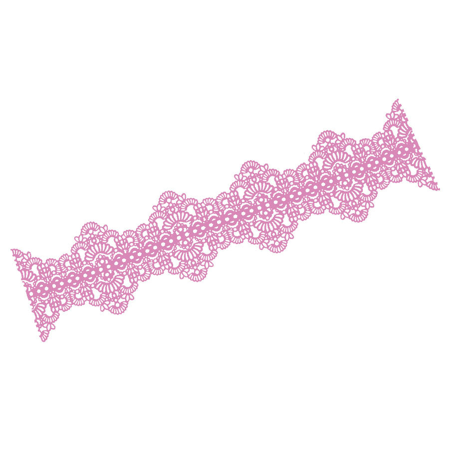 Molde de Silicone 668 - Renda Tahani Zigue