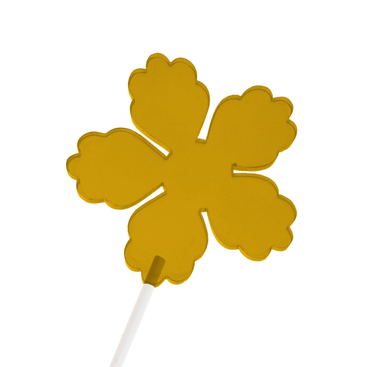 Molde de Silicone 910 - Pirulito de Flor com 5 Lados 5cm