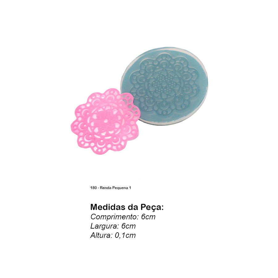 Molde de Silicone 180 - Renda Pequena 1