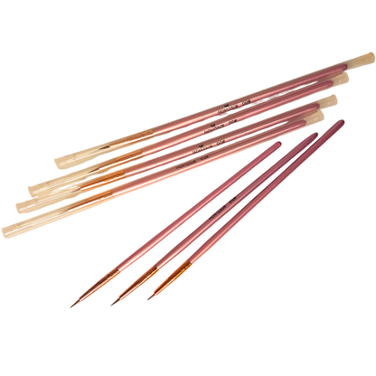 Pincel Fino Rosa - Fada Color 00 - Flexarte