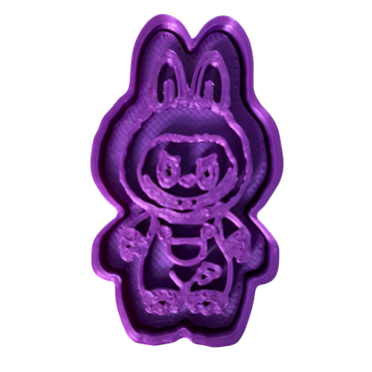 Modelador 7036 - Ejetor Lafufu 4 - Boneco Feio e Fofo - Flexarte