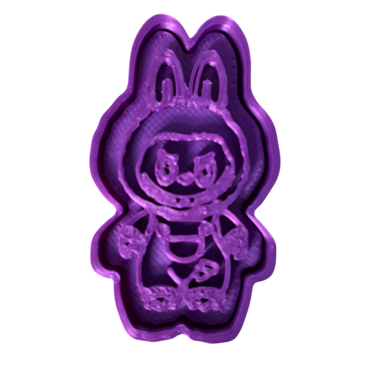 Modelador 7036 - Ejetor Lafufu 4 - Boneco Feio e Fofo - Flexarte