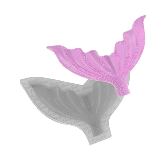 Molde de  Silicone 840 - Cauda de Sereia Yaritza Style 11,5 Cm