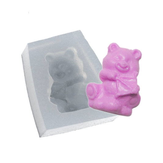 Molde de  Silicone 196 - Lc Urso