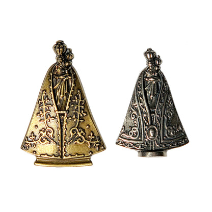 Molde de Silicone 1015 - N.S. Círio de Nazaré 4cm - Flexarte