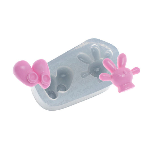 Molde de  Silicone 476 - Sapatinhos + Mãozinha