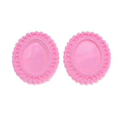 Molde de  Silicone 346 - Moldura Oval Pq -  2