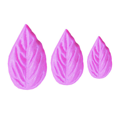 Molde de  Silicone 202 - Folhas