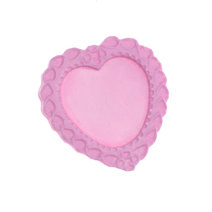 Molde de  Silicone 667 - Coração Médio Emoldurado