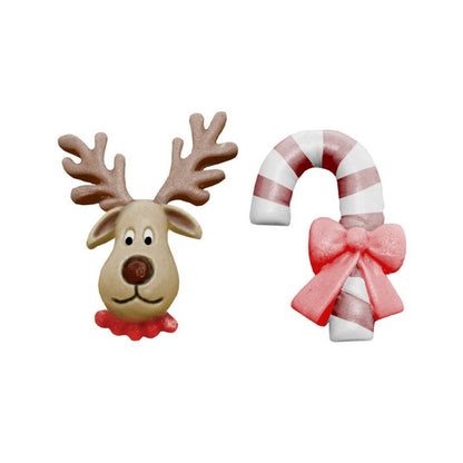 Molde de  Silicone 240 - Par de Natal 1