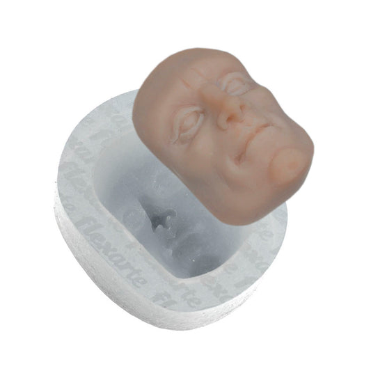Molde de  Silicone 591 - Rosto Masculino RZ I