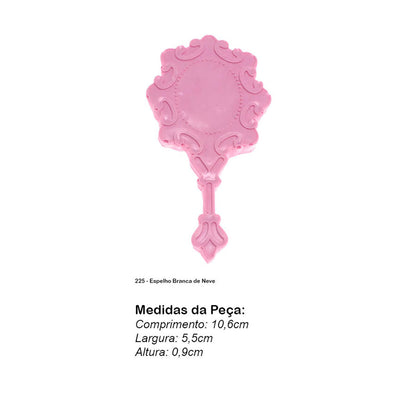 Molde de  Silicone 225 - Espelho Branca de Neve