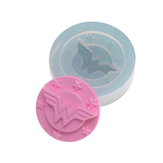Molde de  Silicone 330 - Letra W