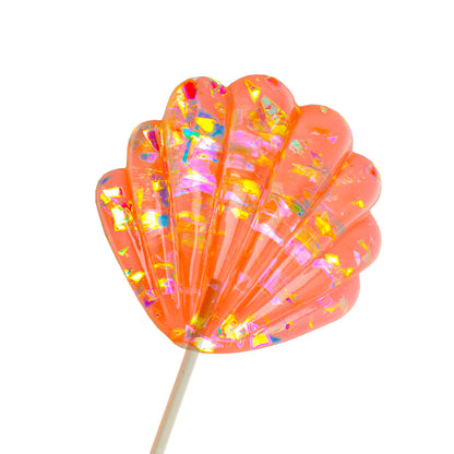 Molde de  Silicone 913 - Pirulito Concha 5cm - Fundo do Mar