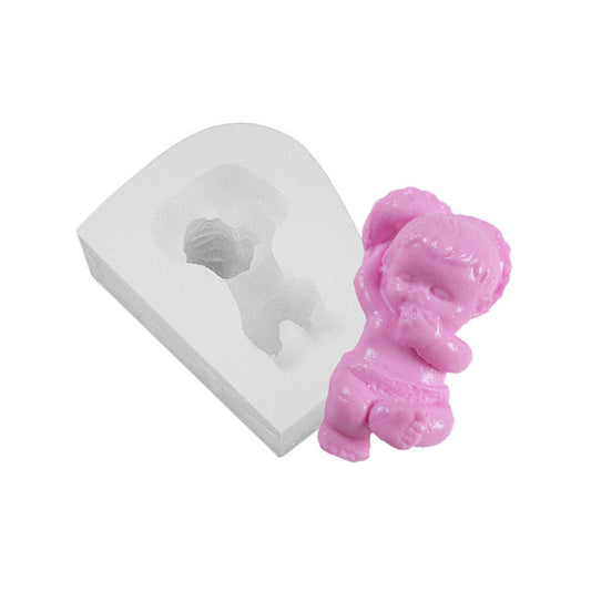 Molde de  Silicone 191 - Bebê Deitado