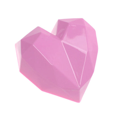 Molde de  Silicone 565 - Coração Lapidado Grande