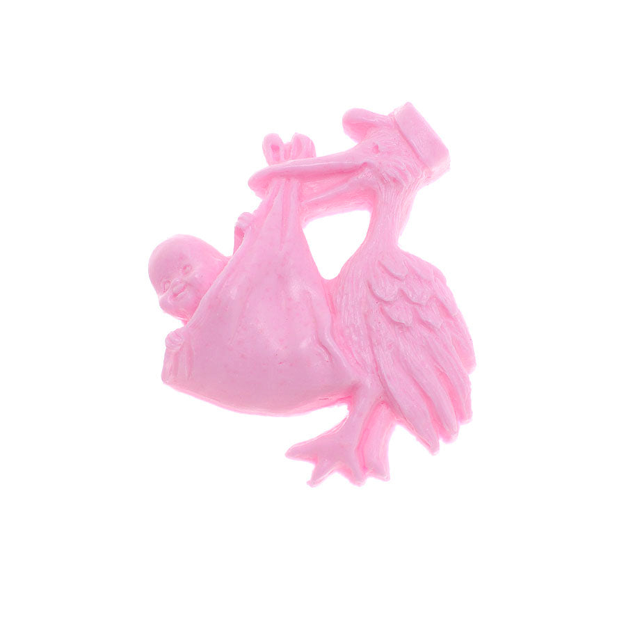 Molde de  Silicone 193 - Cegonha com Bebê