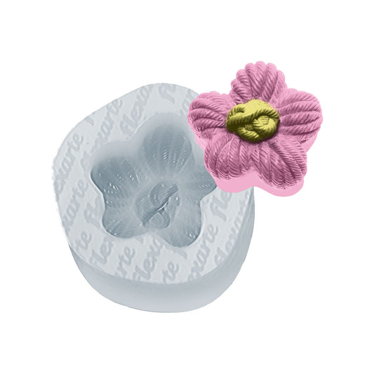 Moldes de Silicone 999 - Flor Misty do Campo 3,5cm