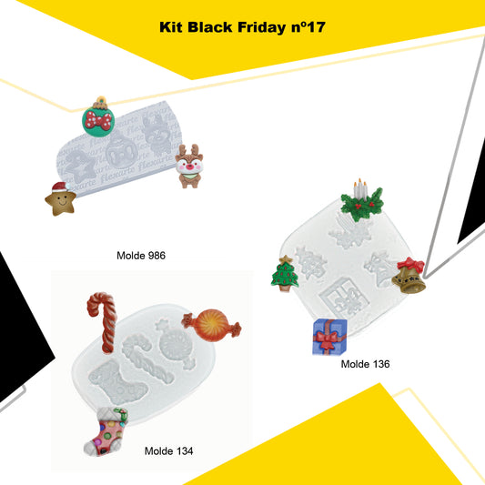 Kit 17 - Black Friday de Moldes (986 + 136 + 134)