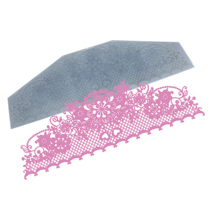 Molde de  Silicone 681 - Renda Hosaina Trapz