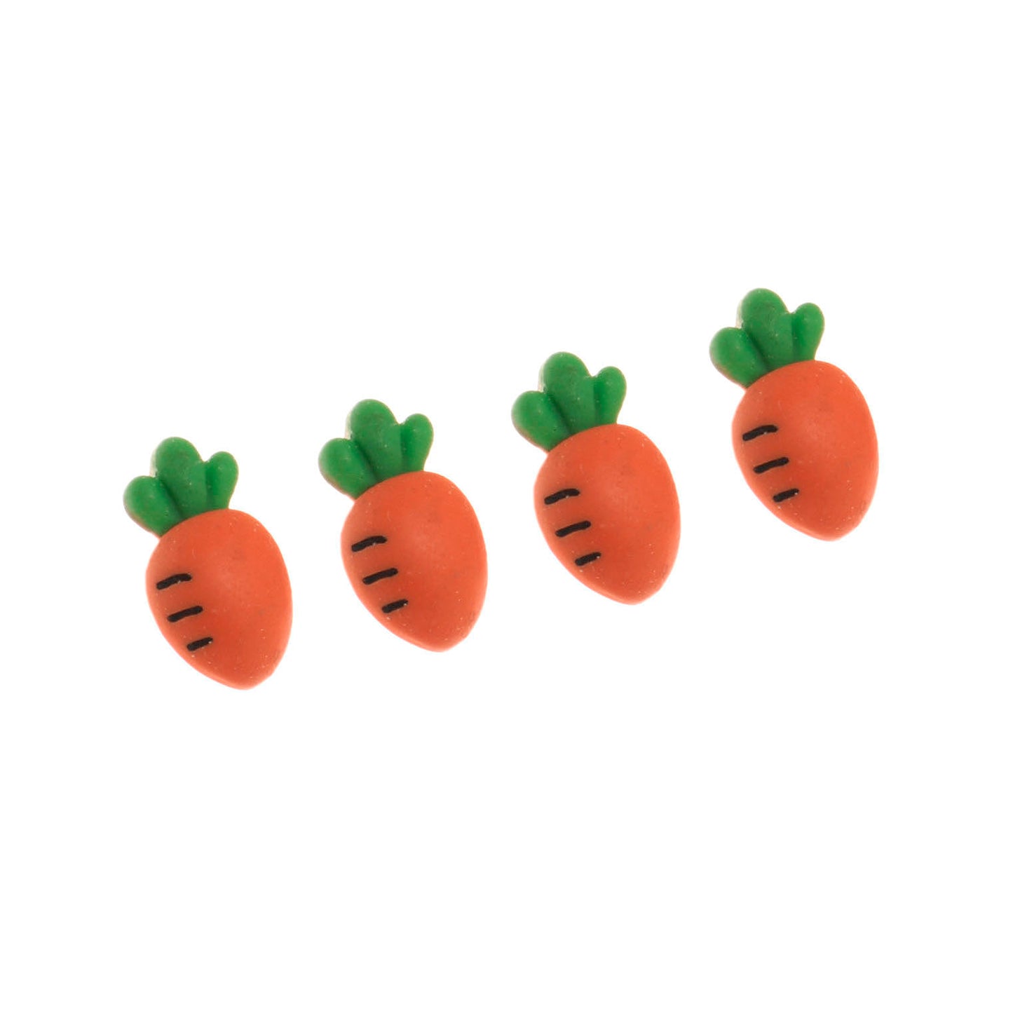 Molde de Silicone 1039 - Mini Cenouras de Páscoa - 1,5cm