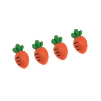 Molde de Silicone 1039 - Mini Cenouras de Páscoa - 1,5cm