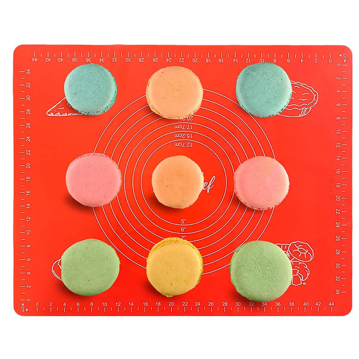 Tapete De Silicone 40Cm X 50cm - Silver Chef