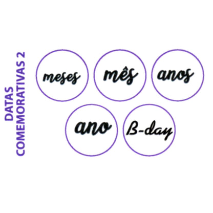 Carimbo 5103 - Marcador Brigadeiro - Datas Comemorativas 2