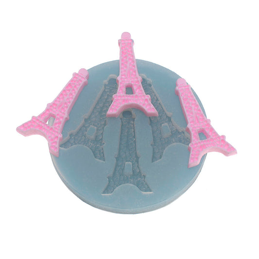 Molde de  Silicone 294 - Trio de Torres
