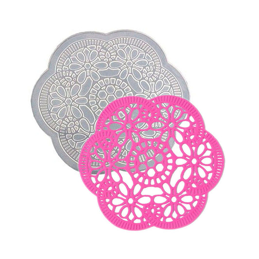 Molde de  Silicone 016 - Renda Redonda 1