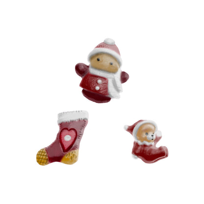Molde de  Silicone 234 - Trio de Natal 4