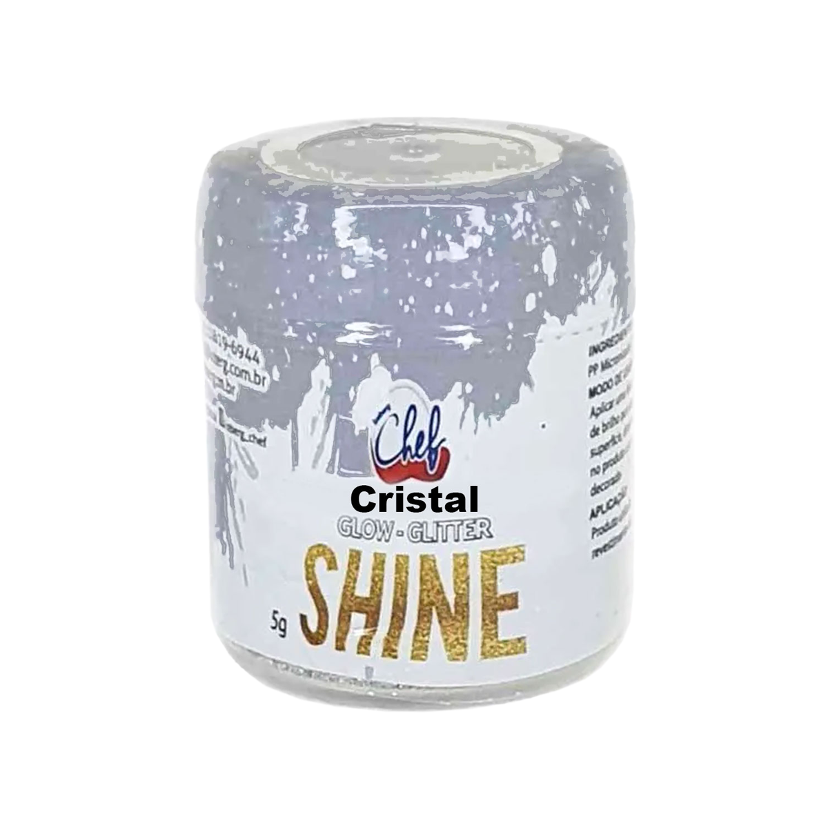 Glitter Shine - Iceberg Chef - Pó para decoração de Doces