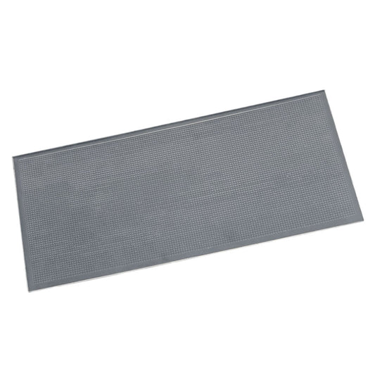 Molde de  Silicone 649 - Tapete Ponto Cruz Retangular Grande 39x18 cm