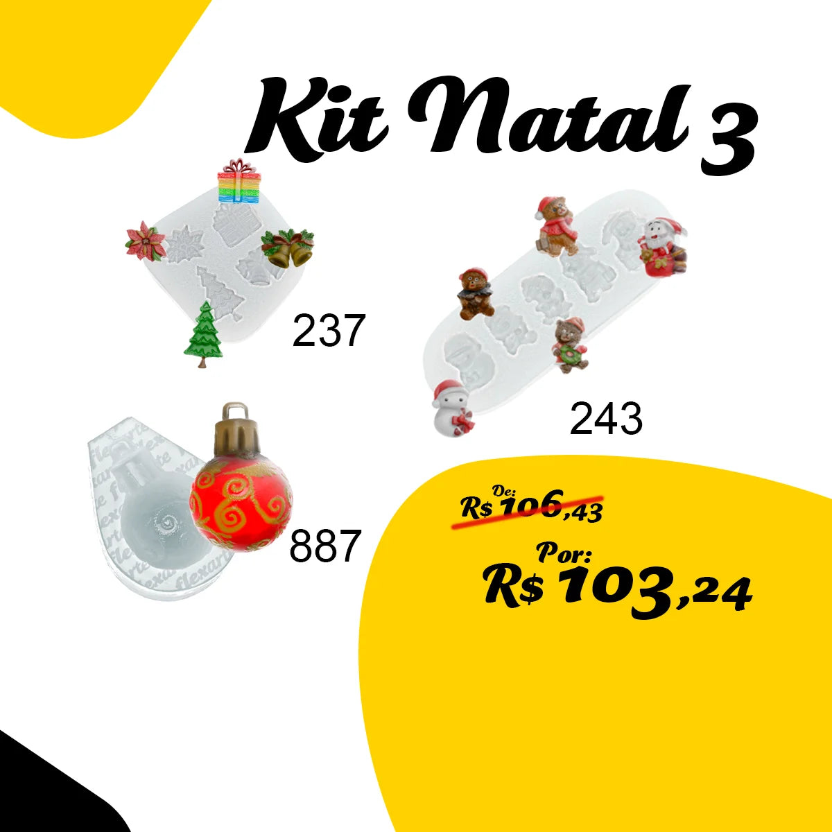 Kit Natal 3 (237+243+887)