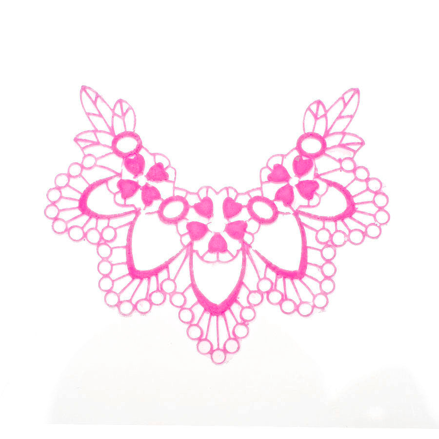 Molde de  Silicone 399 - Renda Maxi Colar