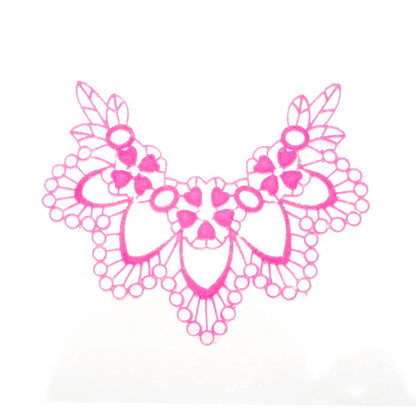 Molde de  Silicone 399 - Renda Maxi Colar