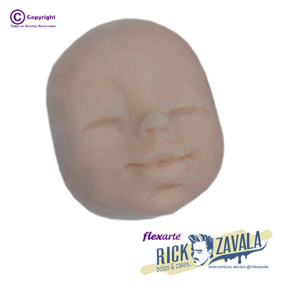 Molde de  Silicone 588 - Rosto de Criança RZ I